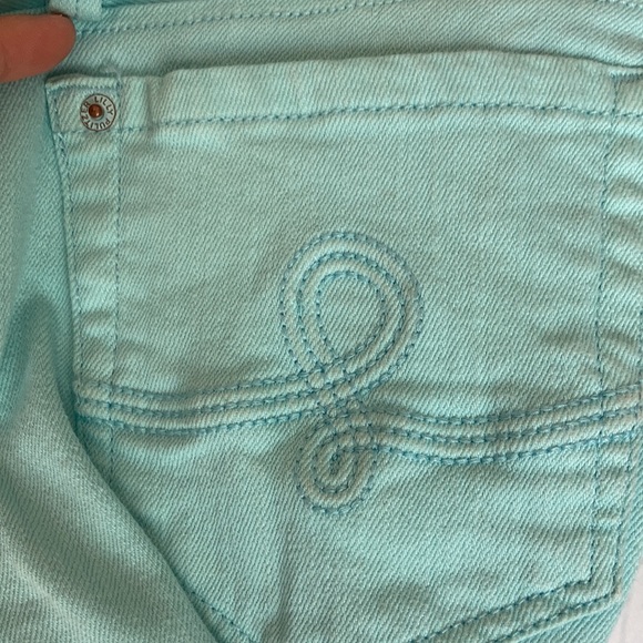 Lilly Pulitzer Light Teal Jeans - Picture 8 of 10